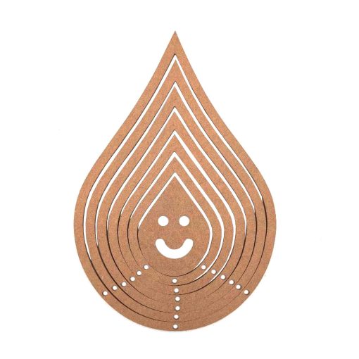 7 Pieces Drop Shaped Pulley, Wooden Macrame Hoops, Macrame Drop, Macrame Set, Wooden Hoops For Macrame, Macrame Rings DIY, Macrame Rings Wooden, Wooden Macrame Frame, Wooden Hoop Decoration