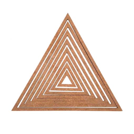 8 Pieces Triangle Shape Macrame Hoops, Wooden Macrame Hoops, Macrame Triangle, Macrame Set, Wooden Hoops For Macrame, Macrame Rings DIY, Macrame Rings Wooden, Wooden Macrame Frame