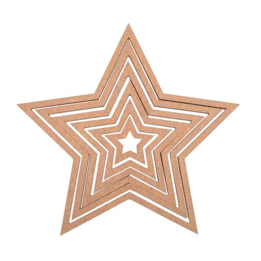 6 Pieces Star Shape Macrame Hoops, Wooden Macrame Hoops, Macrame Stars, Macrame Set, Wooden Hoops For Macrame, Macrame Rings DIY, Macrame Rings Wooden, Wooden Macrame Frame, Wooden Hoop Decoration