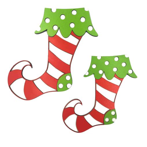 Christmas Sock, Christmas Ornaments, Christmas Gift, Christmas Decor, Christmas Decorations, Wooden Christmas Ornaments, Christmas Wall Art