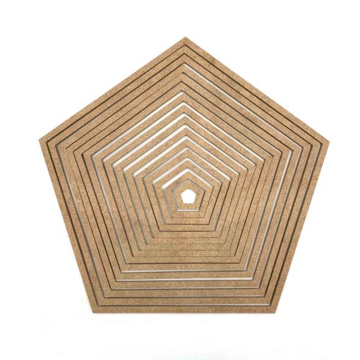 15 Pieces Pentagon Shape Macrame Hoops, Wooden Macrame Hoops, Macrame Pentagon, Macrame Set, Wooden Hoops For Macrame, Macrame Rings DIY, Macrame Rings Wooden, Wooden Macrame Frame