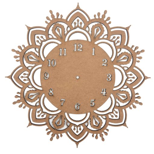 Wood Clock Blank, Clock Face, Unfinished Clock Face, Laser Cut Clock Face, Blank Clock,  Clock Face Template, Clock Face Crafts,Clock Face Surface