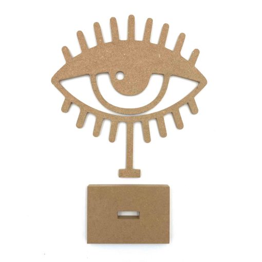 Eye Decor On Stand, Raw Eye Art ,Eye Shape Table Decor On Stand,Eye Decor With Stand, Eye Wood Symbol Decor,Eye Table Decoration, Eye Decor, Geometric Wood Eye,Modern Decor, Geometric Home Decor,Spiritual Symbol