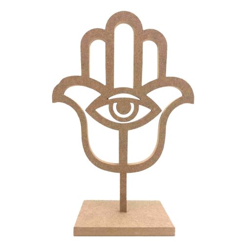 Hamsa Hand Wood Decor, Hamsa on Stand, Wooden Fatima Hand Table Decor,Hamsa Hand,Wooden Hamsa With Stand, Hamsa Hand on Stand, Hamsa Stand,Hamsa Hand Wood Stand,Home Decoration