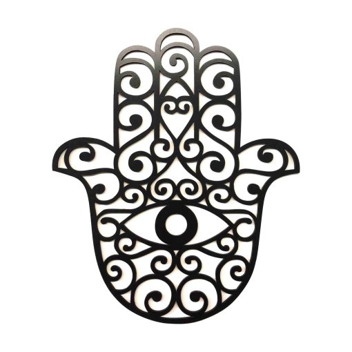 Hamsa Hand Wood Wall Art, Fatima Hand,Hamsa Hand,Wooden Hamsa, Hamsa Eye, Laser Cut Hamsa, Hamsa Wall Art, Home Decoration, Wall Hanging Decor