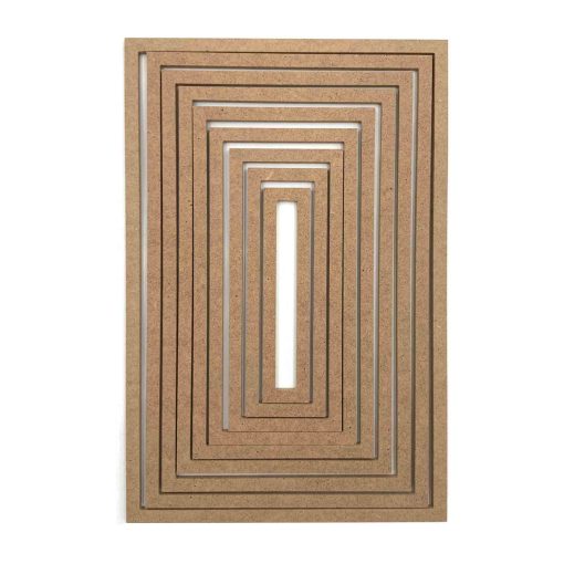 9 Pieces Rectangular Shape Macrame Hoops, Wooden Macrame Hoops, Macrame Rectangle, Macrame Set, Wooden Hoops For Macrame, Macrame Rings DIY, Macrame Rings Wooden, Wooden Macrame Frame