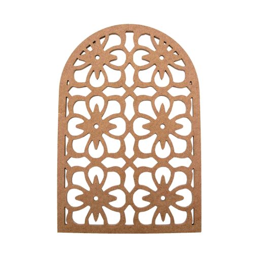 Mini Window Wall Decor, Farmhouse Decor, Wall Art, Mandala Wall Hanging, Rustic Wood Decor, Window Shape Macrame Pulley, Wood Decor, Model 4