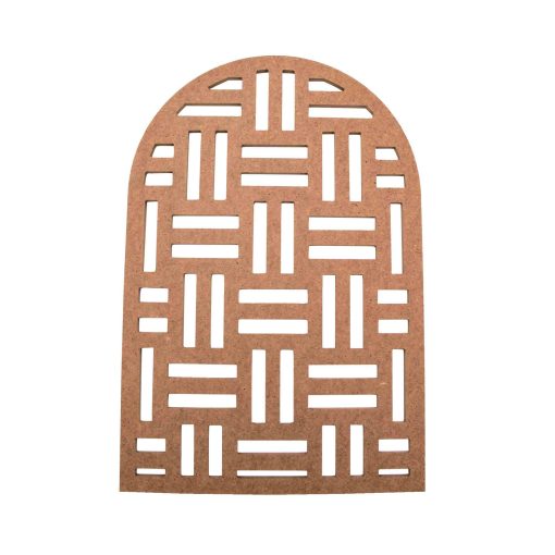 Mini Window Wall Decor, Farmhouse Decor, Wall Art, Mandala Wall Hanging, Rustic Wood Decor, Window Shape Macrame Pulley, Wood Decor, Model 5