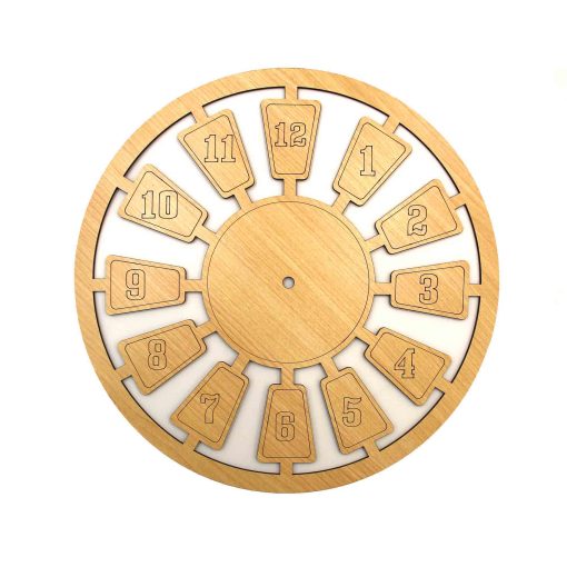 Wooden Clock Blank,Blank Clock Face, Unfinished Clock Face, Clock Face Template, Clock Face Surface, Laser Cut Clock Face Clock Dial, Clock Face, Wall Clock Face