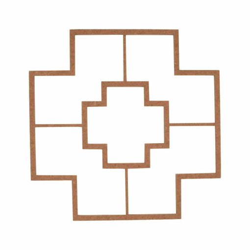 Square Shaped Wall Decor, Connected Hoops, Sacred Geometry, Wooden Macrame Hoops, Macrame Wall Decor, Wooden Hoops For Macrame, Macrame Rings DIY, Macrame Rings Wooden