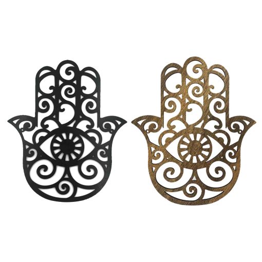 Hamsa Hand Wood Wall Art, Hamsa Hald Wall Decor, Fatima Hand, Fatima Wall Decor, Laser Cut Hamsa, Wooden Hamsa, Hamsa Wall Art, Home Decoration, Wall Hanging Decor
