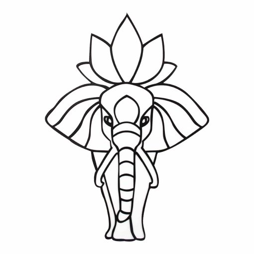 Laser Cut Elephant, Elephant Wall Decor, Elephant Art, Mandala Elephant, Ethnic Wall Decor, Lotus Wall art, Mandala Wall Art, Wood Elephant Mandala, Animal Wall Art, Geomeric Animal Decor