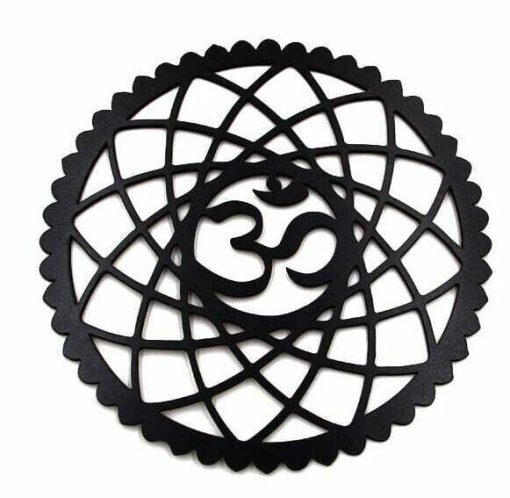 OM (ॐ) Symbol Wall Decor, Ohm Wall Decor, Wood Om Wall Decor, Om Wall Art, Om Wood Cutout, Ohm Symbol, Om Sign,Wooden Wall Decor, Yoga Decor, Home Decor