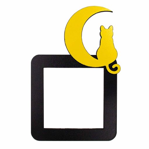 Moon and Cat Light Switch Surround, Socket Surround Cover, Outlet Cover, Switch Plate Cover, Light Switch Covers, Socket Frame, Nursery Wall Stickers, Home Accessories