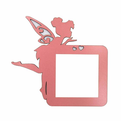 Tinkerbell Light Switch Surround, Socket Surround Cover, Pink Outlet Cover, Tinkerbell Switch Plate Cover, Light Switch Covers, Decorative Socket Frame, Nursery Wall Decor, Home Accessories
