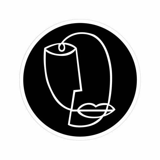 Abstract Wall Art, Abstract Face Art, Woman Line Art, Abstract Line Art, Picasso Art, Abstract Face Wall Decor, Picasso Faces, Black and White Wall Decor