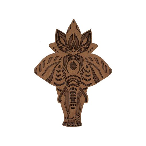 Elephant Wall Decor, Elephant Art, Mandala Elephant, Ethnic Wall Decor, Home Decor, Mandala Wall Art, Wood Elephant Mandala, Animal Wall Art, Geomeric Animal Decor