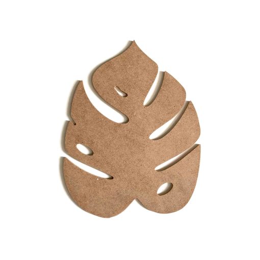 Monstera, Wood Monstera, Wood Monstera Leaf, Monstera Wall Art, Monstera Placemat, Monstera Decor, Monstera Wood Decor, Paintable Monstera