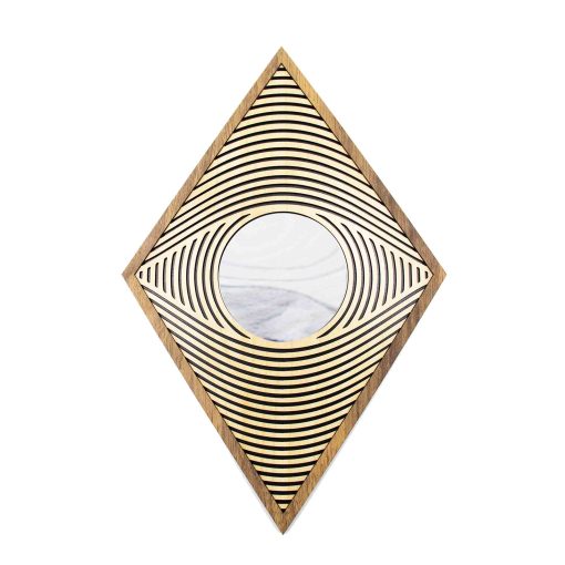 Wood Black Hole Wall Decor, Plexiglass, Triangle Wall Art, Rustic Eye Decor, Wood Triangle, Wood Wall Art, Triangle Wall Decor, Black Eye, Wood Eye Art, Plexiglass Decor