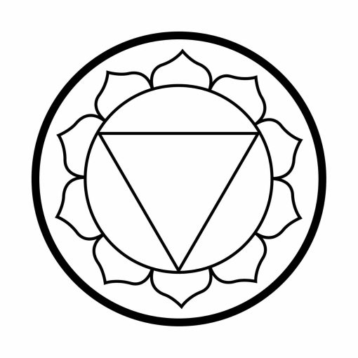Manipura Chakra Wall Decor, Solar Plexus Chakra Decor, Meditation Wall Art, Solar Plexus, Chakra Wall Hanging, Yoga Decor, Yoga Studio Decor, Chakra Symbol, Chakra Sign