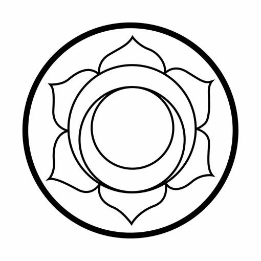 Swadhishthana Chakra Wall Decor, Sacral Chakra Decor, Meditation Wall Art, Sacral, Chakra Wall Hanging, Yoga Decor, Yoga Studio Decor, Chakra Symbol, Chakra Sign