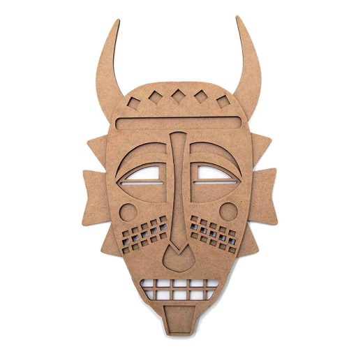 African Mask, Wood Mask, African Mask Decor, Modern African Mask, Wood African Mask, Decorative Wooden Mask, Tribal Mask, Wall Art, Wood Mask